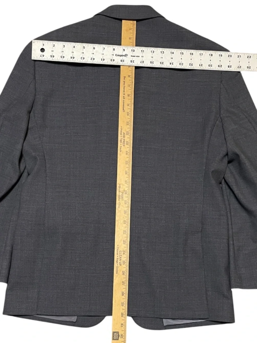 Men's Jos. A. Bank Travel Tech Tailored Fit Blazer Suit Jacket Gray Textured 42R